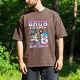 Bruh It's My 8th Birthday Baseball Ice Cream Drip 8 Year Old Men's Comfort Colors T-Shirt Espresso