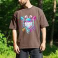 Bunny Baseball Hat With Ice Cream Easter Day Boys Kids Girls Men's Comfort Colors T-Shirt Espresso