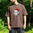 Christmas Baseball Santa Hat For Baseball Players Fans Men's Comfort Colors T-Shirt Espresso Christmas Baseball Santa Hat For Baseball Players Fans Men's Comfort Colors T-Shirt Espresso