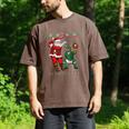 Christmas Santa Baseball Ugly Sweater Men's Comfort Colors T-Shirt Espresso Christmas Santa Baseball Ugly Sweater Men's Comfort Colors T-Shirt Espresso
