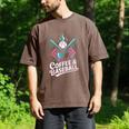 Coffee And Baseball Baseball Player Men's Comfort Colors T-Shirt Espresso