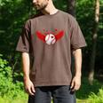 Cute Baseball &Cupid Wings Happy Valentines Boys Men Men's Comfort Colors T-Shirt Espresso