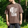 Cute Favorite Baseball Player Is My Son Women Men Men's Comfort Colors T-Shirt Espresso Cute Favorite Baseball Player Is My Son Women Men Men's Comfort Colors T-Shirt Espresso