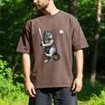 Cute Kitten Playing Baseball Hitter Bat Cool Baseball Cat Men's Comfort Colors T-Shirt Espresso