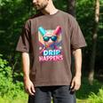 Drip Happens Baseball Ice Cream Bat And Ball With Sunglasses Men's Comfort Colors T-Shirt Espresso Drip Happens Baseball Ice Cream Bat And Ball With Sunglasses Men's Comfort Colors T-Shirt Espresso
