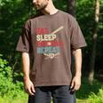 Eat Sleep Baseball Repeat Bat Ball Player Fan Men's Comfort Colors T-Shirt Espresso