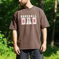 Groovy Baseball Dad Father Happy Fathers Day Sports Game Day Men's Comfort Colors T-Shirt Espresso Groovy Baseball Dad Father Happy Fathers Day Sports Game Day Men's Comfort Colors T-Shirt Espresso