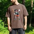 Halloween Skeleton Playing Baseball 67 Six Seven Meme Men's Comfort Colors T-Shirt Espresso