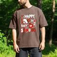 Happy 100 Days Of School Baseball Football PE Teacher Men's Comfort Colors T-Shirt Espresso Happy 100 Days Of School Baseball Football PE Teacher Men's Comfort Colors T-Shirt Espresso