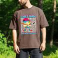 I Hit 100 Days Of School 67 Drip Baseball Boys Kids Men's Comfort Colors T-Shirt Espresso