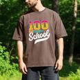 Ice Cream Drip 100 Days Of School Baseball Boys 100th Day Men's Comfort Colors T-Shirt Espresso Ice Cream Drip 100 Days Of School Baseball Boys 100th Day Men's Comfort Colors T-Shirt Espresso