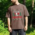 I’Ll Be Home For Christmas Baseball Ugly Sweater Art Men's Comfort Colors T-Shirt Espresso I’Ll Be Home For Christmas Baseball Ugly Sweater Art Men's Comfort Colors T-Shirt Espresso