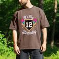 It's My 12th Birthday Baseball Fan Celebration Men's Comfort Colors T-Shirt Espresso