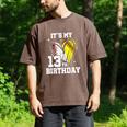 It's My 13th Birthday Baseball Softball Heart 13 Year Old Men's Comfort Colors T-Shirt Espresso It's My 13th Birthday Baseball Softball Heart 13 Year Old Men's Comfort Colors T-Shirt Espresso