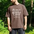 It's Okay If You Think Baseball Is Boring It's Kind Of A Men's Comfort Colors T-Shirt Espresso It's Okay If You Think Baseball Is Boring It's Kind Of A Men's Comfort Colors T-Shirt Espresso
