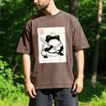 Japanese Grumpy Frog Baseball Player Baseball Men's Comfort Colors T-Shirt Espresso