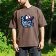 Jarrell Storm Chasers Baseball Big Logo Men's Comfort Colors T-Shirt Espresso