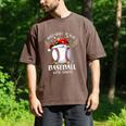 Most Likely To Play Baseball With Santa Christmas Xmas Men's Comfort Colors T-Shirt Espresso Most Likely To Play Baseball With Santa Christmas Xmas Men's Comfort Colors T-Shirt Espresso