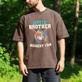 Little Brother Biggest Fan Baseball Cream Drip Crossed Bats Men's Comfort Colors T-Shirt Espresso Little Brother Biggest Fan Baseball Cream Drip Crossed Bats Men's Comfort Colors T-Shirt Espresso