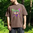 Mardi Gras Baseball Carnival Party Ice Cream Drip Boys Men's Comfort Colors T-Shirt Espresso Mardi Gras Baseball Carnival Party Ice Cream Drip Boys Men's Comfort Colors T-Shirt Espresso