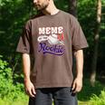 Meme Rookie Of Year 1st Birthday Baseball Theme Matching Men's Comfort Colors T-Shirt Espresso