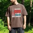 Patriotic Baseball Dad Father's Day American Flag Premium Men's Comfort Colors T-Shirt Espresso Patriotic Baseball Dad Father's Day American Flag Premium Men's Comfort Colors T-Shirt Espresso