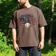 Patriotic Baseball Dad USA Flag American 4th Of July Premium Men's Comfort Colors T-Shirt Espresso Patriotic Baseball Dad USA Flag American 4th Of July Premium Men's Comfort Colors T-Shirt Espresso