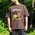 Patriotic US Flag Softball Dad Like A Baseball Dad Men's Comfort Colors T-Shirt Espresso Patriotic US Flag Softball Dad Like A Baseball Dad Men's Comfort Colors T-Shirt Espresso