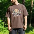 Retro Baseball Dad Sports Lovers Happy Father's Day Men's Comfort Colors T-Shirt Espresso