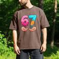 Six Seven 6-7 Baseball Ice Cream Drip 67 Meme Hands Men's Comfort Colors T-Shirt Espresso Six Seven 6-7 Baseball Ice Cream Drip 67 Meme Hands Men's Comfort Colors T-Shirt Espresso