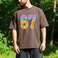 Six Seven Baseball Drip Men's Comfort Colors T-Shirt Espresso