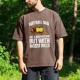 SOFTBALL DAD Like a Baseball Dad But With Bigger Balls Game Men's Comfort Colors T-Shirt Espresso