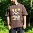 Softball Dad Like a Baseball Dad With Bigger Balls Softball Premium Men's Comfort Colors T-Shirt Espresso Softball Dad Like a Baseball Dad With Bigger Balls Softball Premium Men's Comfort Colors T-Shirt Espresso