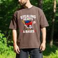Stealing Hearts & Bases Valentine’s Day Baseball Love Men's Comfort Colors T-Shirt Espresso Stealing Hearts & Bases Valentine’s Day Baseball Love Men's Comfort Colors T-Shirt Espresso