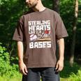 Stealing Hearts Like I Steal Bases Baseball Valentines Men's Comfort Colors T-Shirt Espresso Stealing Hearts Like I Steal Bases Baseball Valentines Men's Comfort Colors T-Shirt Espresso