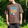 I Survived 100 Days Of School Baseball Drip Students Teacher Men's Comfort Colors T-Shirt Espresso I Survived 100 Days Of School Baseball Drip Students Teacher Men's Comfort Colors T-Shirt Espresso