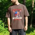 That's My Nephew Out There Baseball Cream Drip Crossed Bat Men's Comfort Colors T-Shirt Espresso