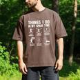 Things I Do In My Spare Time Baseball Lovers Kids Boys Men's Comfort Colors T-Shirt Espresso Things I Do In My Spare Time Baseball Lovers Kids Boys Men's Comfort Colors T-Shirt Espresso
