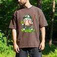 Toddler Baseball Drip Ice Cream Boys Kids St Patricks Day Men's Comfort Colors T-Shirt Espresso