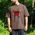 Valentines Day Baseball Red Heart Love Boys Kids Tee Men's Comfort Colors T-Shirt Espresso Valentines Day Baseball Red Heart Love Boys Kids Tee Men's Comfort Colors T-Shirt Espresso