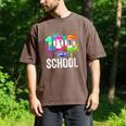 Women's 100 Days Of School Dripping Baseball Boys Kids Teacher Men's Comfort Colors T-Shirt Espresso Women's 100 Days Of School Dripping Baseball Boys Kids Teacher Men's Comfort Colors T-Shirt Espresso