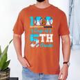 100 Days Of 5th Grade Baseball 100th Day Of School Boys Kids Men's Comfort Colors T-Shirt Yam 100 Days Of 5th Grade Baseball 100th Day Of School Boys Kids Men's Comfort Colors T-Shirt Yam