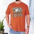 100 Days Of School Baseball Cap Boy School Teacher Men's Comfort Colors T-Shirt Yam 100 Days Of School Baseball Cap Boy School Teacher Men's Comfort Colors T-Shirt Yam