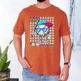 100 Days Of School Baseball Drip Ice Cream Boys Kids Men's Comfort Colors T-Shirt Yam