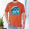100 Days Of School Baseball Drip Ice Cream Kid Boy 100th Day Men's Comfort Colors T-Shirt Yam 100 Days Of School Baseball Drip Ice Cream Kid Boy 100th Day Men's Comfort Colors T-Shirt Yam