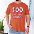 100 Days Of School Baseball Ice Cream Drip 100th Day Boys Men's Comfort Colors T-Shirt Yam