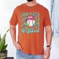 100 Days Of School Drip Baseball 100th Day Baseball School Men's Comfort Colors T-Shirt Yam 100 Days Of School Drip Baseball 100th Day Baseball School Men's Comfort Colors T-Shirt Yam