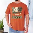 100 Days Of School Teacher Camo Baseball Boys Toddler Kids Men's Comfort Colors T-Shirt Yam