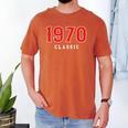 55 Year Old 1970 Classic Baseball Fan 55th Birthday Men's Comfort Colors T-Shirt Yam