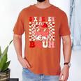 6 7 Bruh Six Seven Valentine Heart Baseball Men's Comfort Colors T-Shirt Yam
